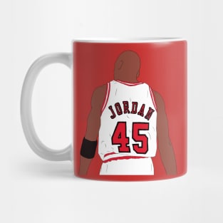 Michael Jordan 45 Back-To Mug